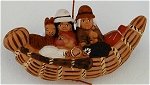 Mini Boat Nativity Christmas Ornament